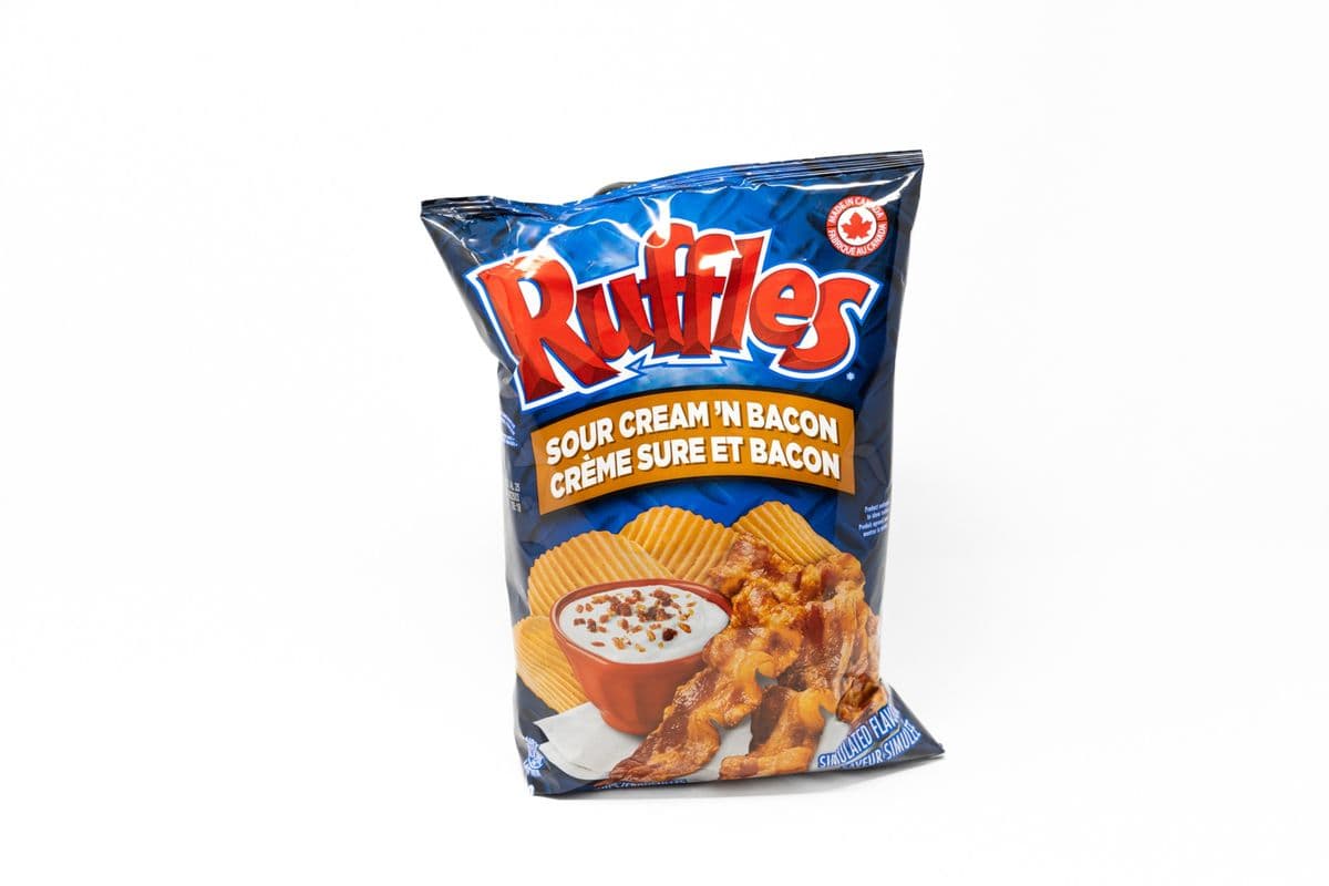 Ruffles Sour Cream 'N Bacon (200 g)