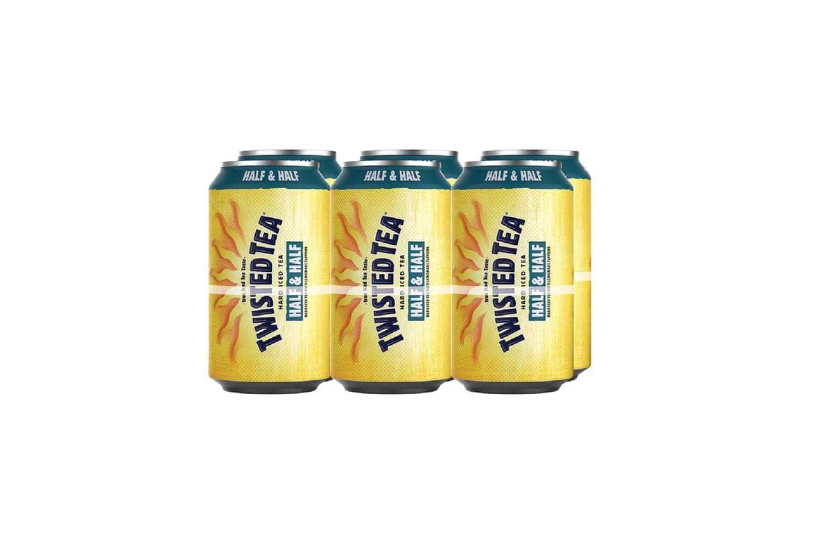 Twisted Tea Half & Half Iced Tea (6 Pack Cans) (6 x 355 ml Cans)