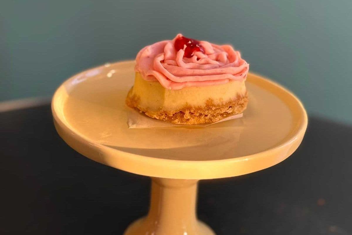 Gluten Friendly Strawberry Cheesecake (One Slice)