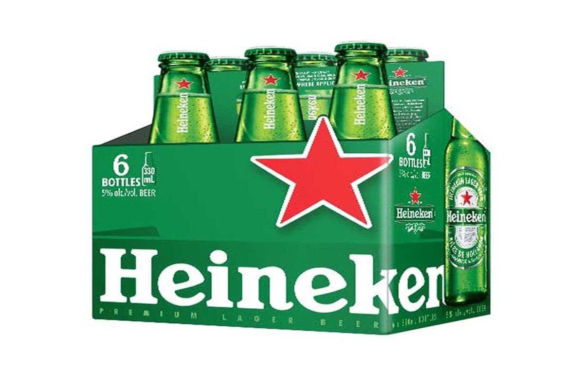 HEINEKEN 6 BOTTLES (6 x 330mL)