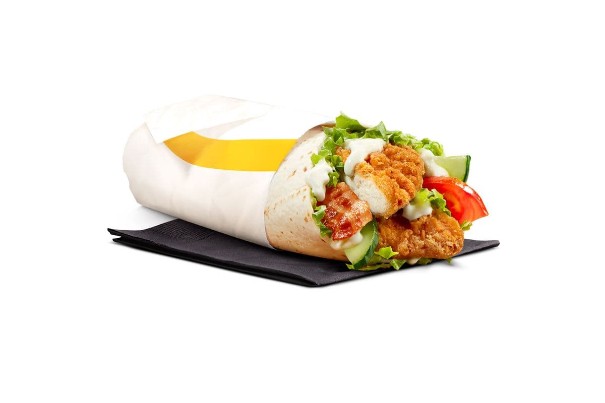 McWrap Poulet et bacon avec poulet croustillant [600.0 Cal]