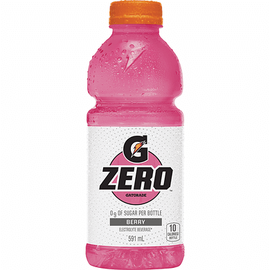 G Zero Gatorade Boisson Fruit Sauvage 591ml / G Zero Gatorade Berry 591ml