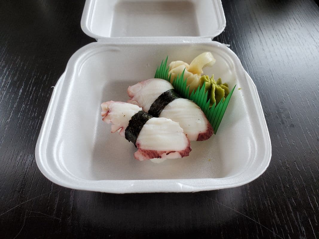158. Tako (Octopus) Sushi (2 pcs)