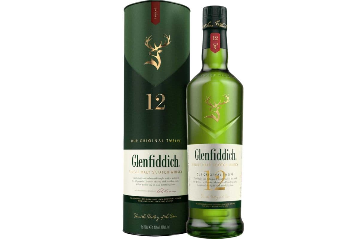 Glenfiddich 12 Year Old (750 ml) *Speyside Single Malt Scotch* (1 x 750ML)