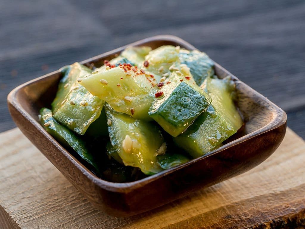 Cucumber in Sour Spicy