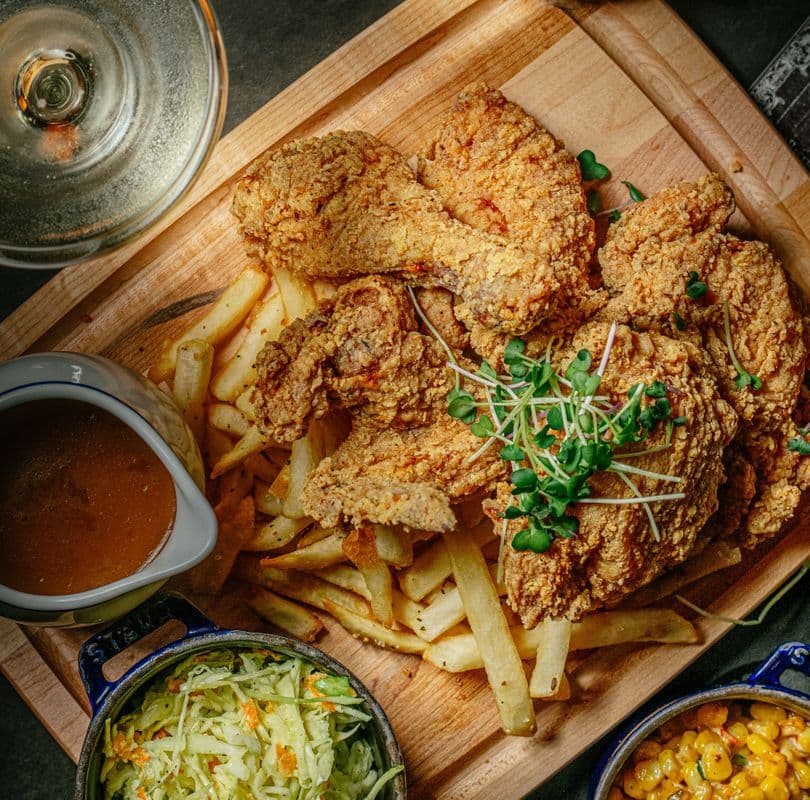Poulet frit (5 mcx) / Fried Chicken (5 pcs)