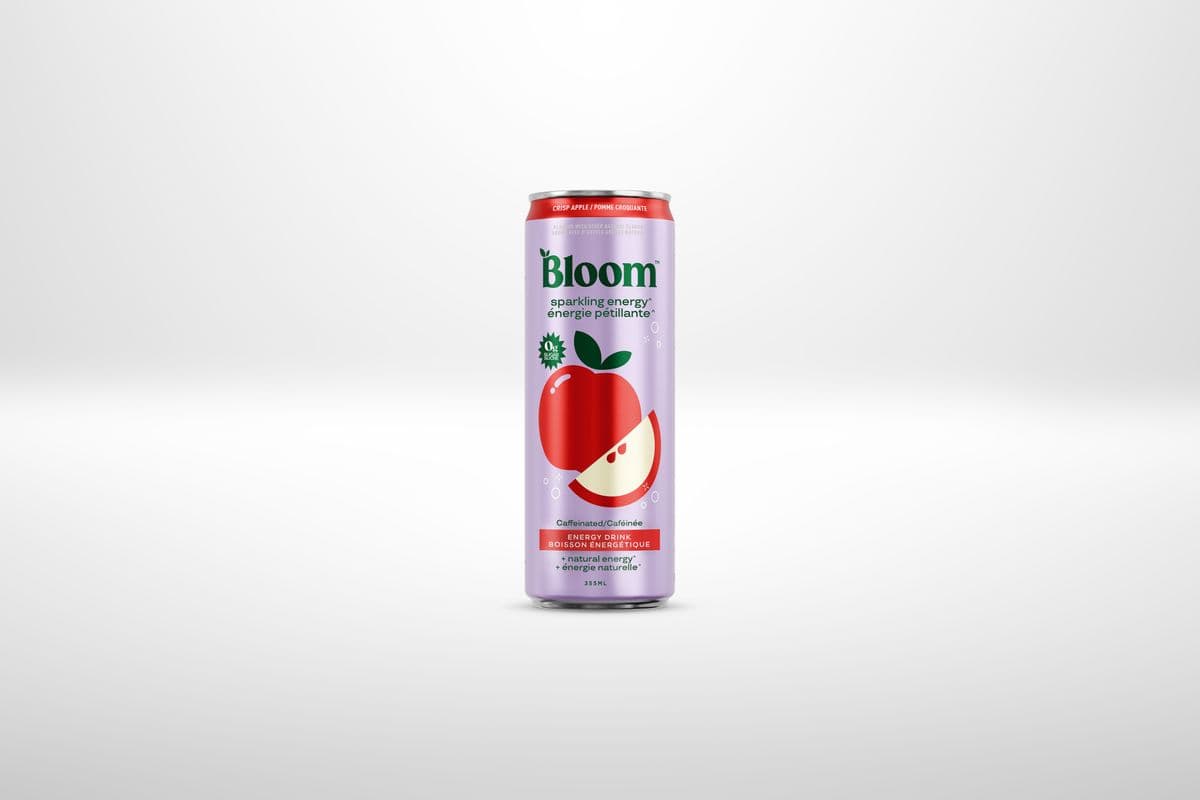 Bloom Sparkling Energy Crisp Apple (355 ml)