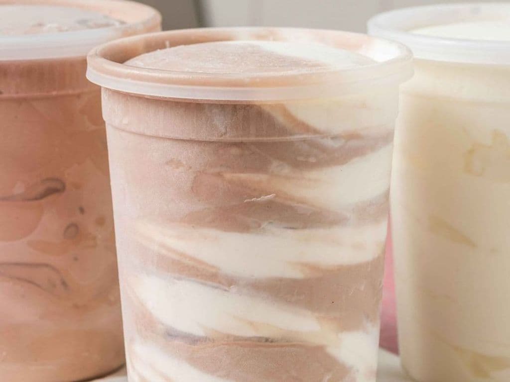 Soft-Serve Ice Cream Litre Container