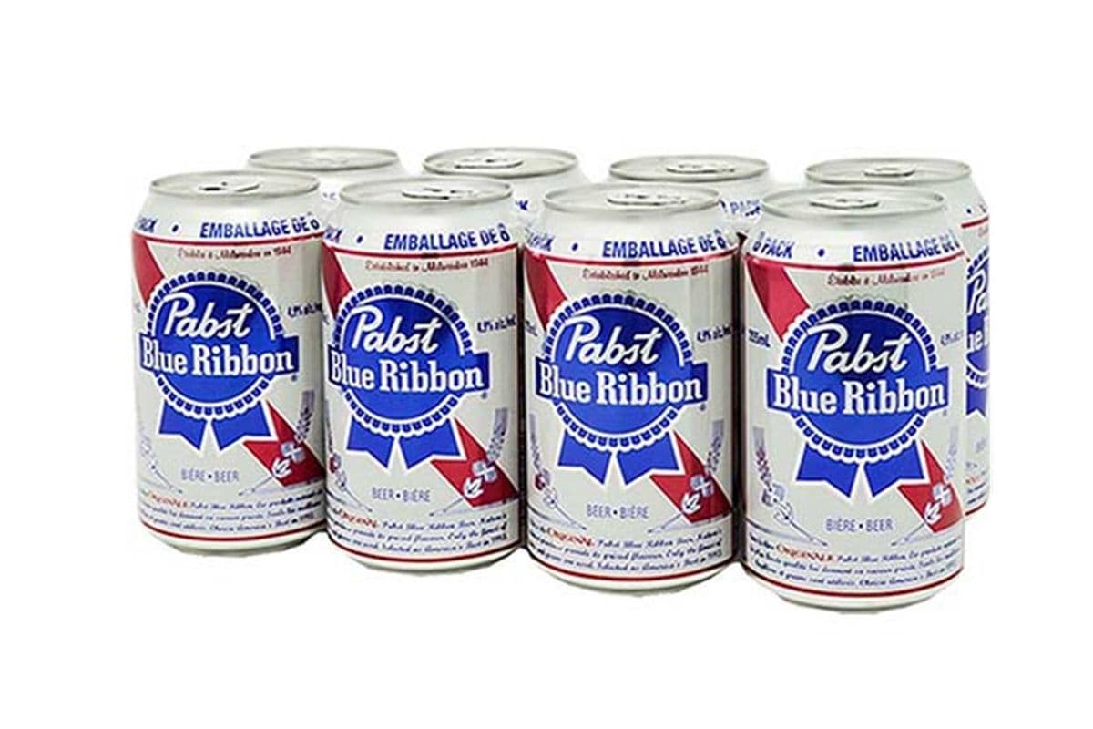 Pabst Blue Ribbon 8 CANS (8 x 355 ML)