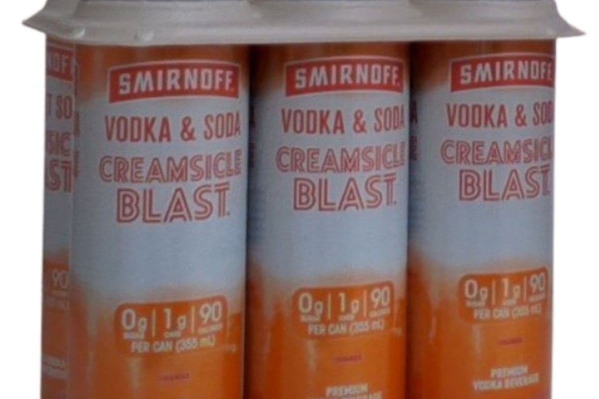 SMIRNOFF VODKA & SODA CREAMSICLE BLAST 6 CANS (6 x 355ML)