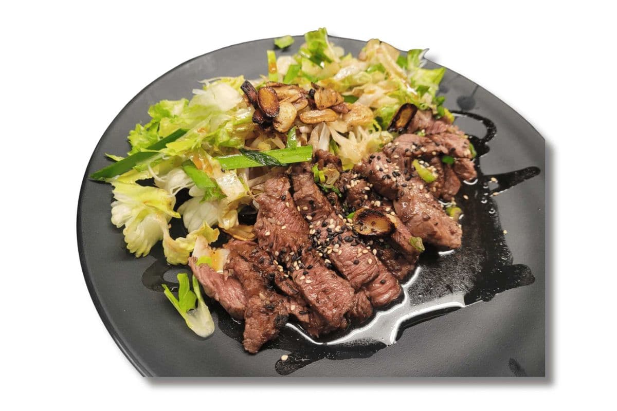 First Place Steak Salad
