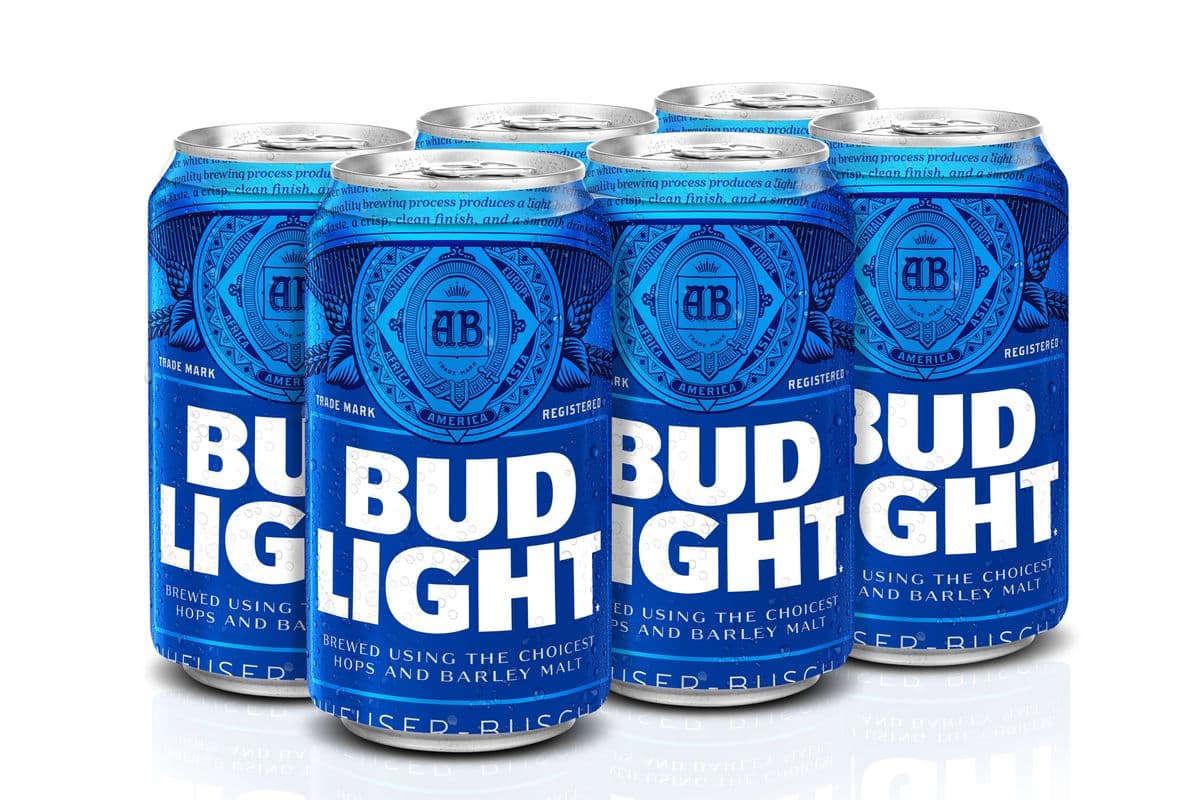 Bud Light (6 Cans) (6 x 355ml)