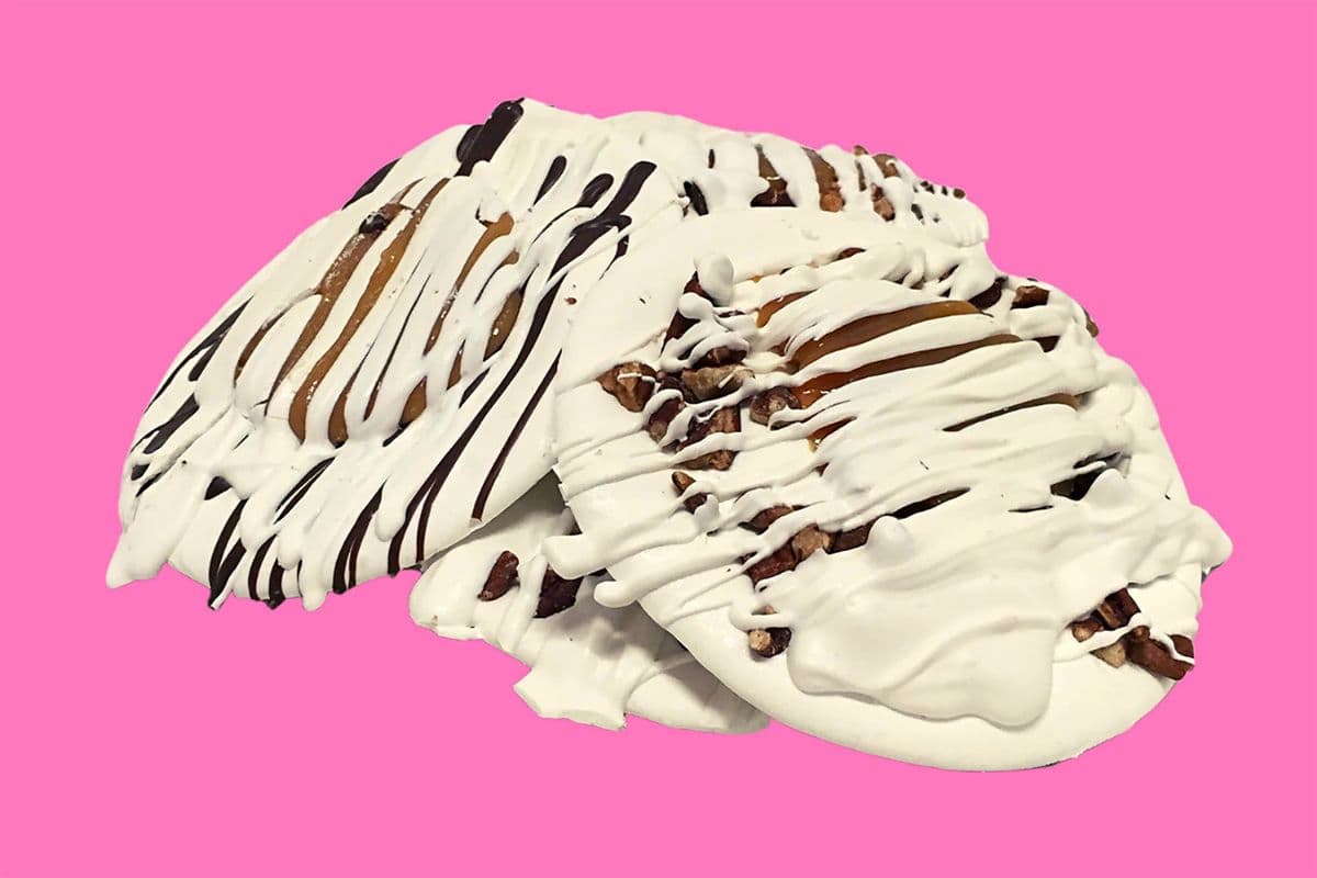 White Chocolate Caramel Cluster