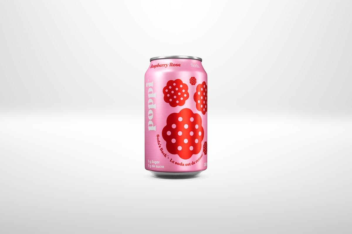 Poppi Raspberry Rose (355 ml)