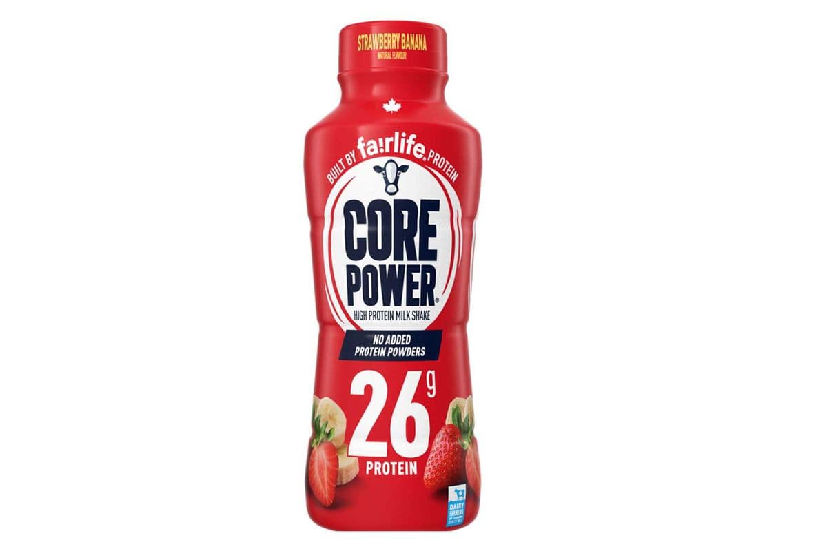 Core Power Protein Milk Shake - Strawberry Banana (414 ml)