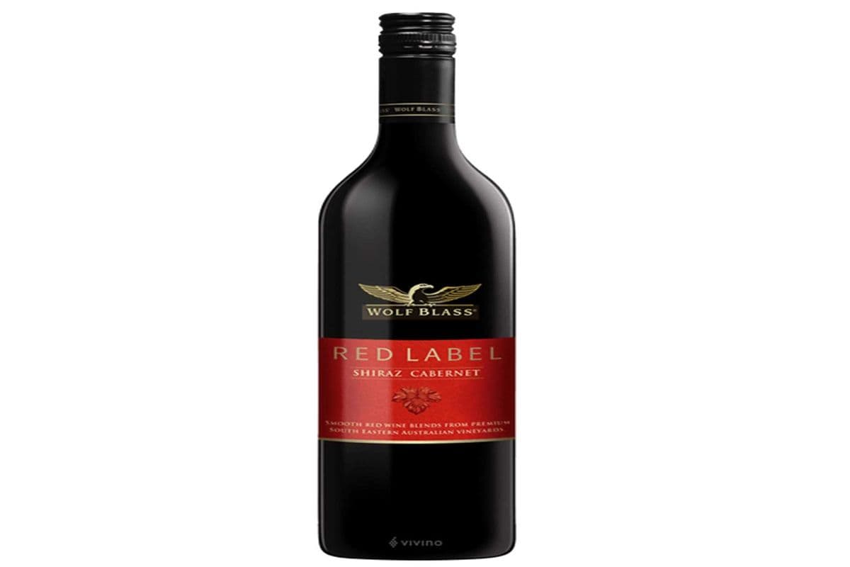 WOLF BLASS RED LABEL SHIRAZ CABERNET (1 x 750ml)