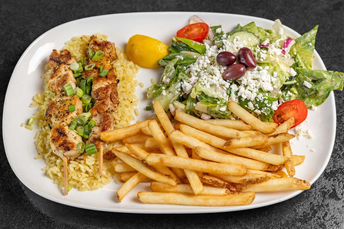 Souvlaki Combo