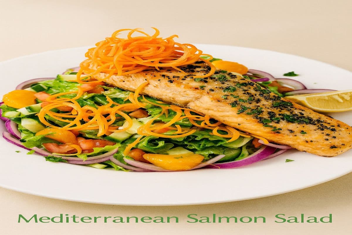 Mediterranean Salmon Salad