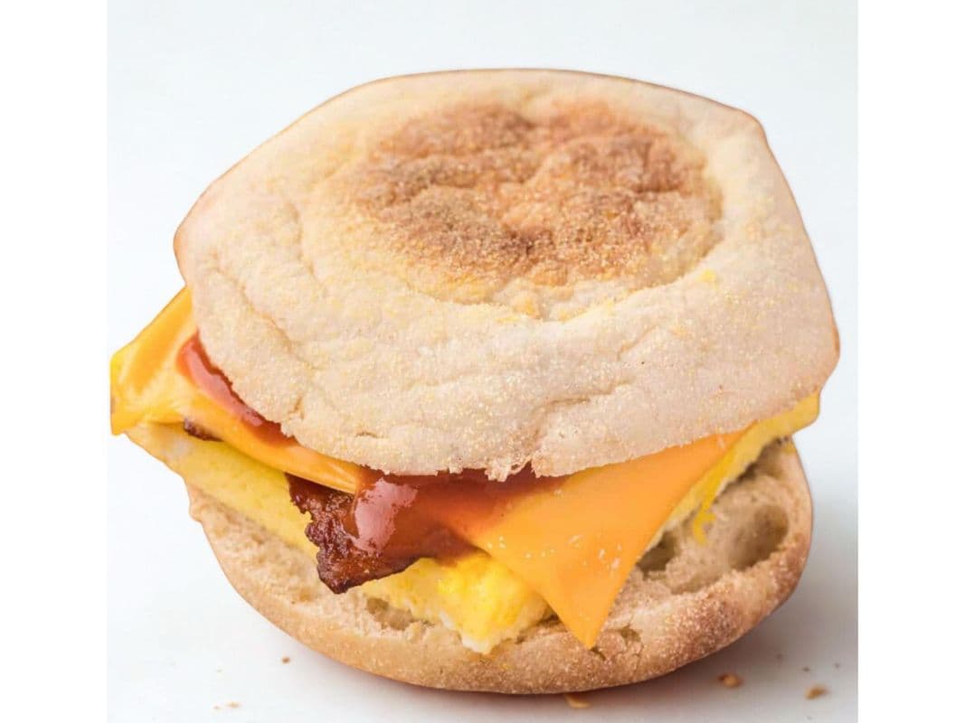 Egg and Bacun Breakfast sandwich