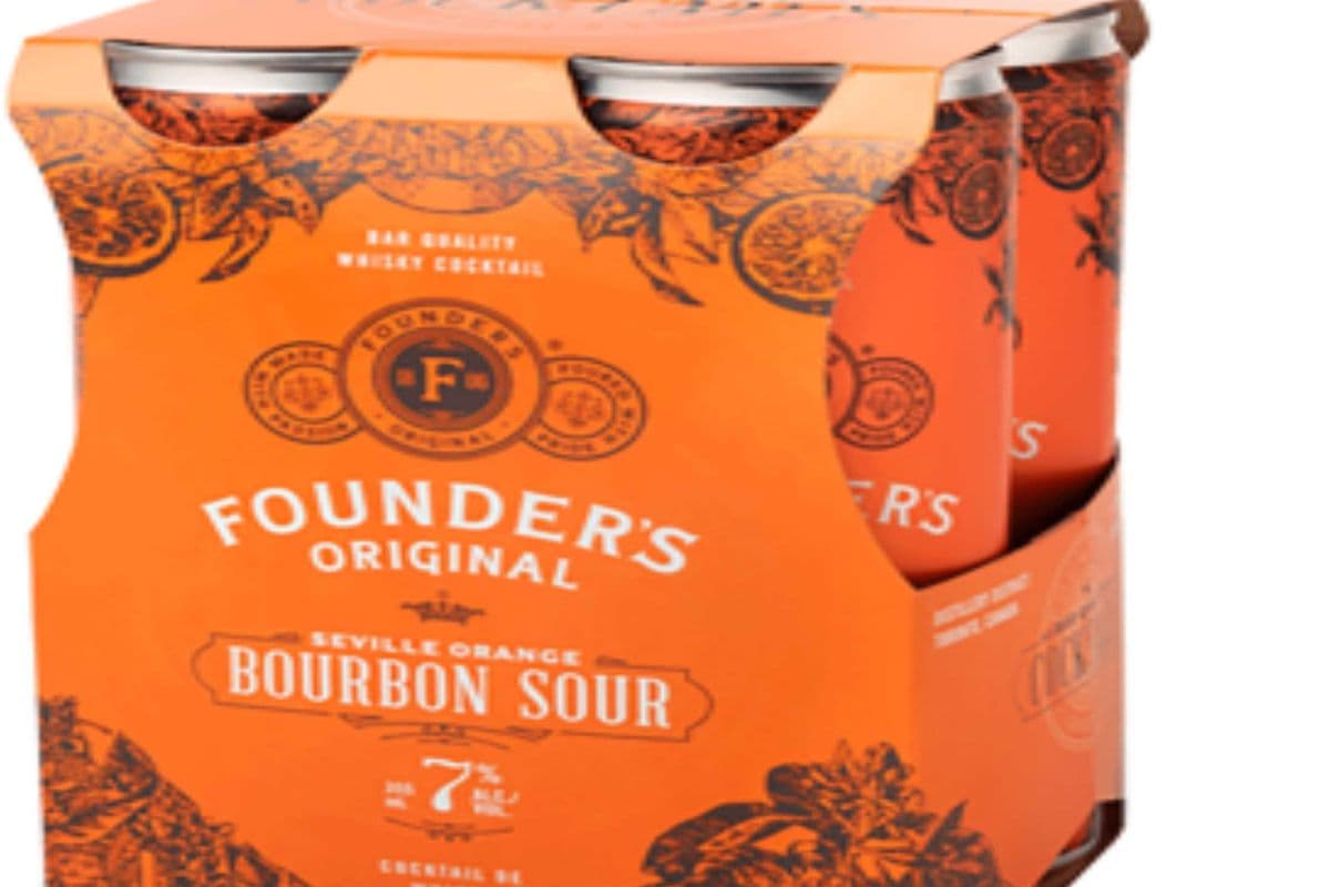 FOUNDER'S ORIGINAL BOURBON SOUR 4*355ML (1 x 355ML)