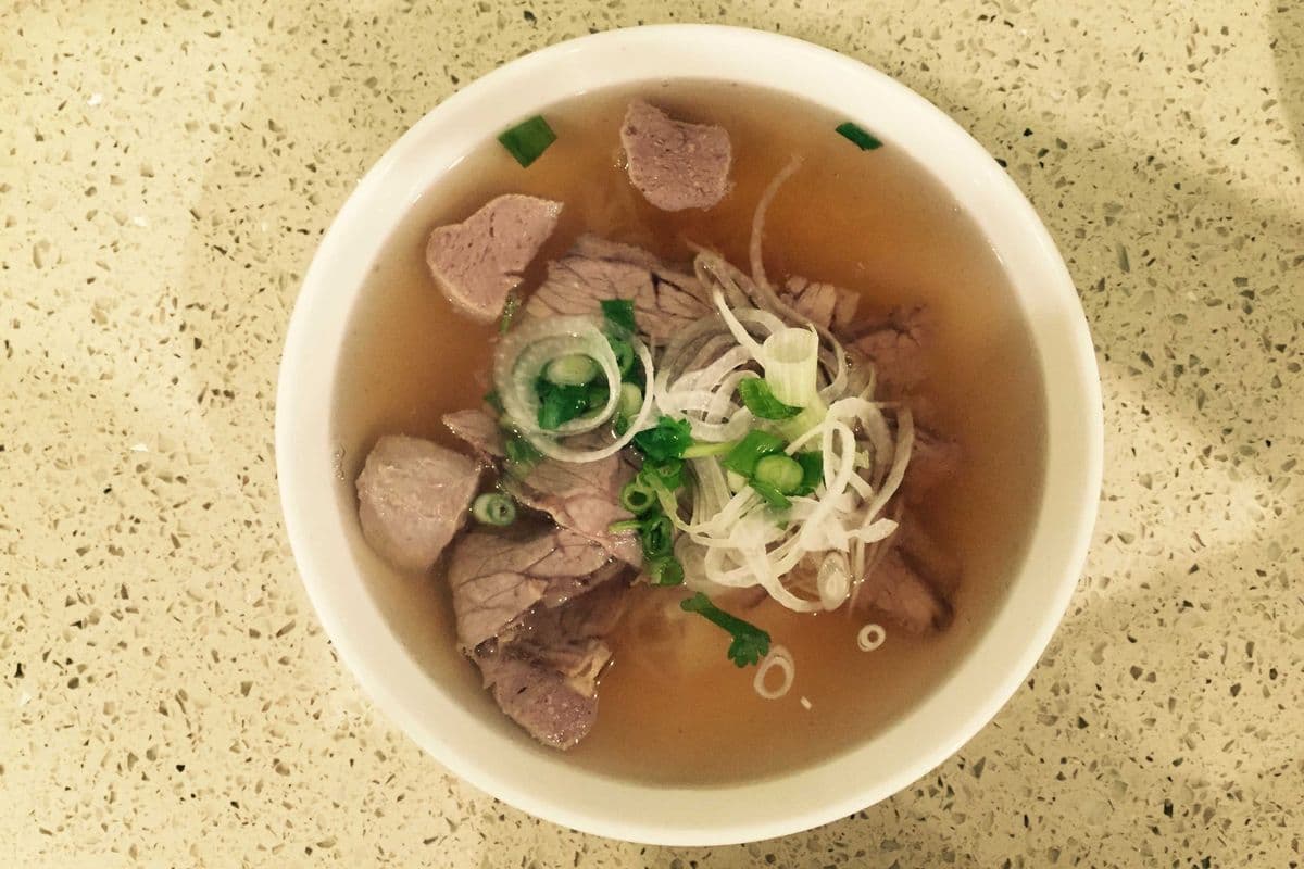 8. Well Done Brisket and Beef Balls Noodles Soup