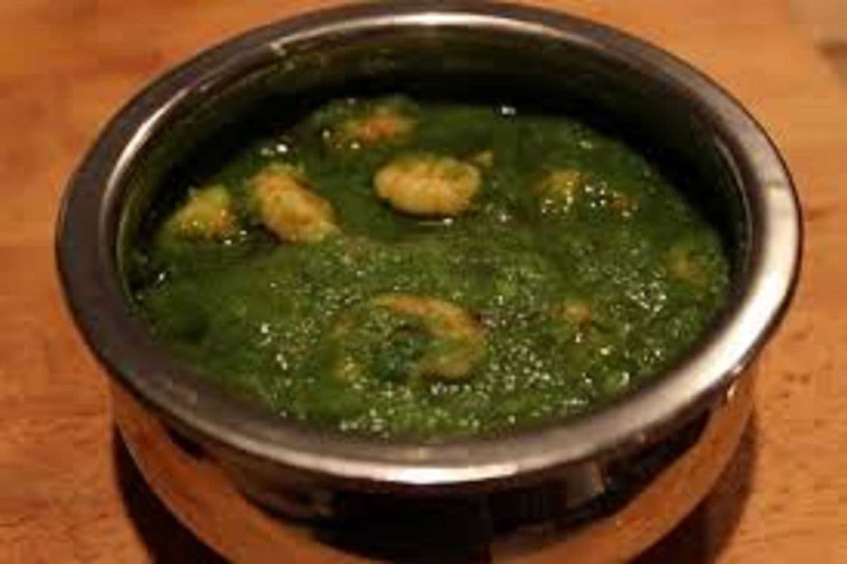 Palak Shrimp