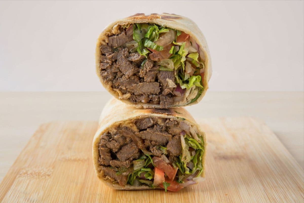 Beef Shawarma Wrap