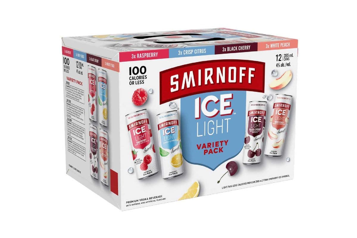 Smirnoff Ice Light Variety-12PK (12 x 355ml)