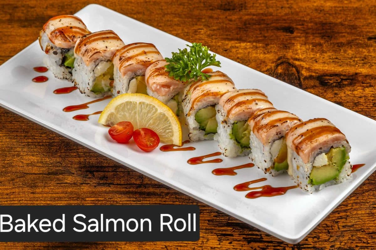 [Seared]Baked Salmon Roll