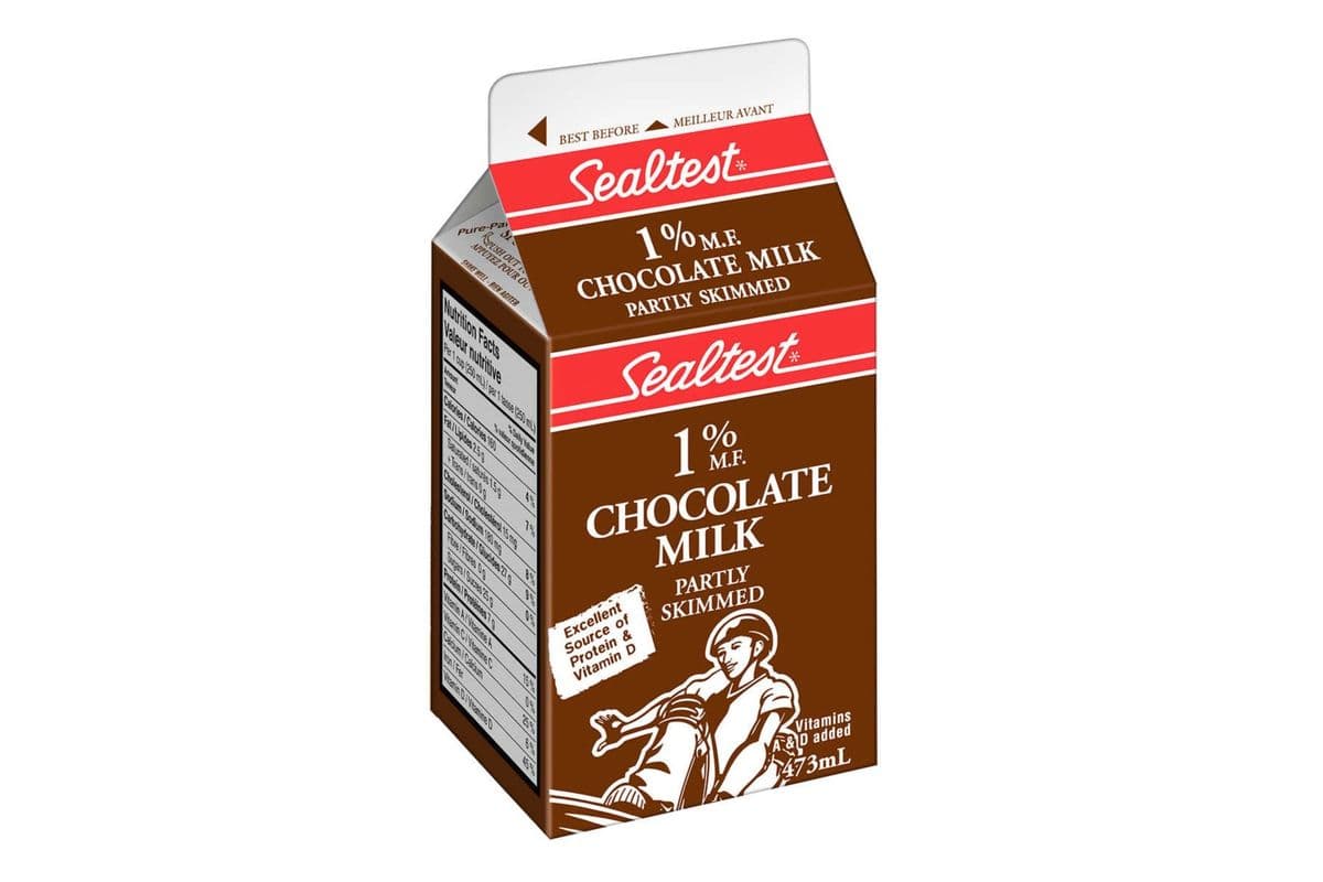 Sealtest Chocolate Milk Partly Skimmed (473 ml)