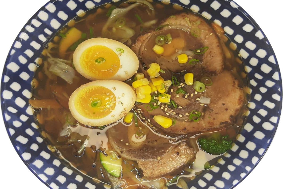 JR7. Shoyu Yasai Ramen