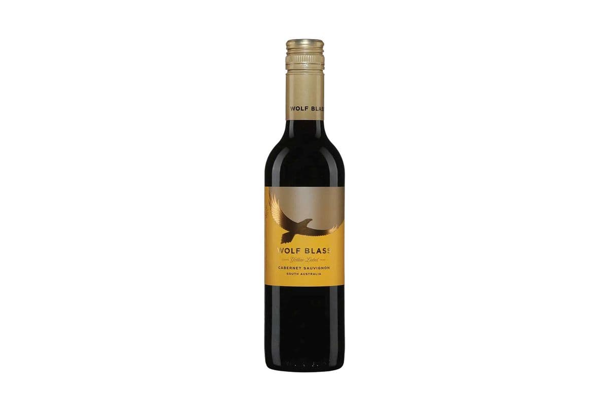 Wolf Blass Yellow Label Cabernet (1 x 375 ml Bottle)