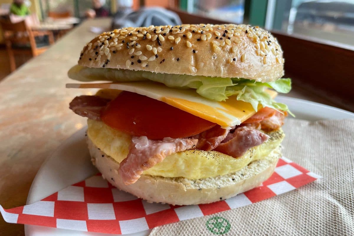 Breaky Bagel (Grilled)