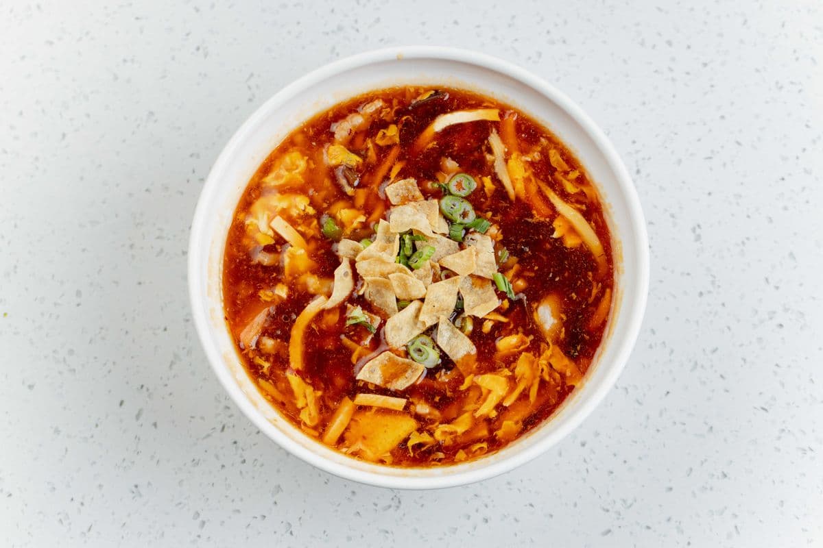 109. Vegetarian Hot & Sour Soup 齋酸辣湯