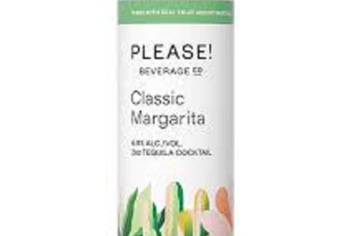 Please Beverage Classic Margarita (4 x 355 ml)