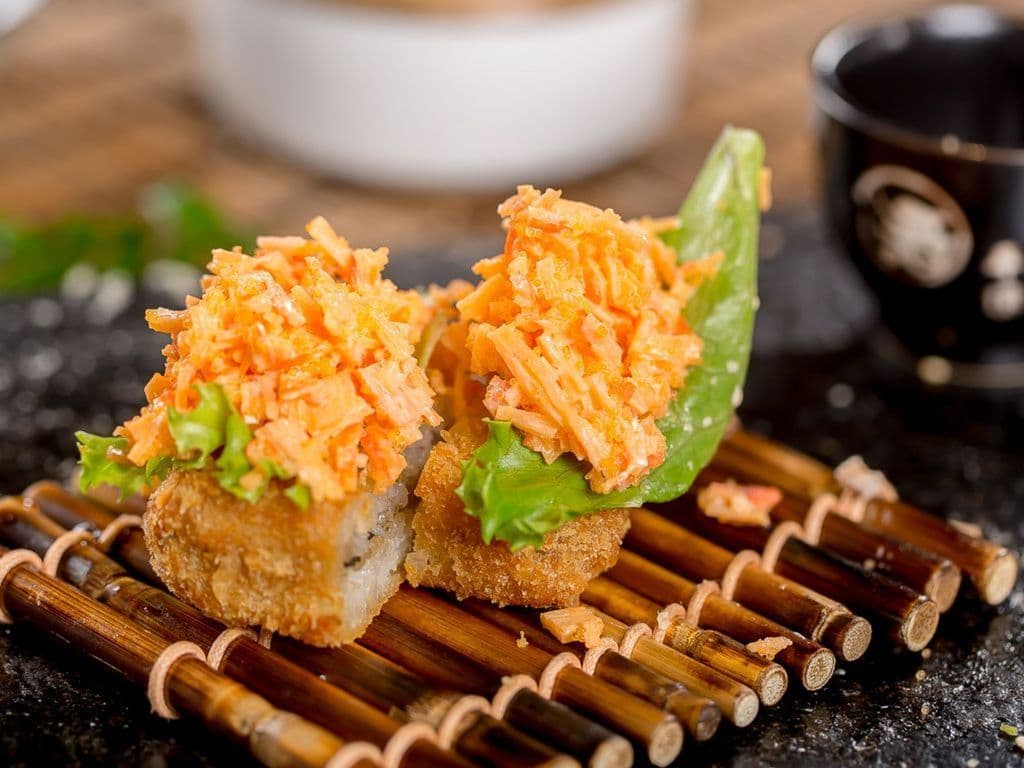 Mini Crabmeat Sushi Cake (4pcs)