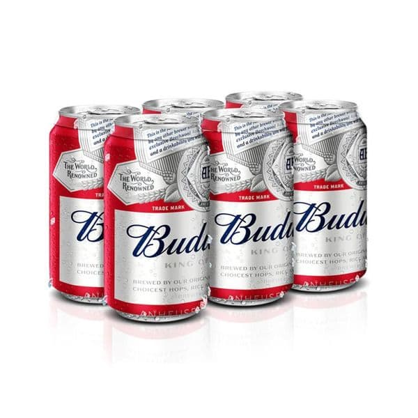 Budweiser - 6 x 355ml