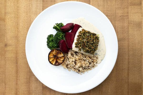 Pistachio Crusted Cod