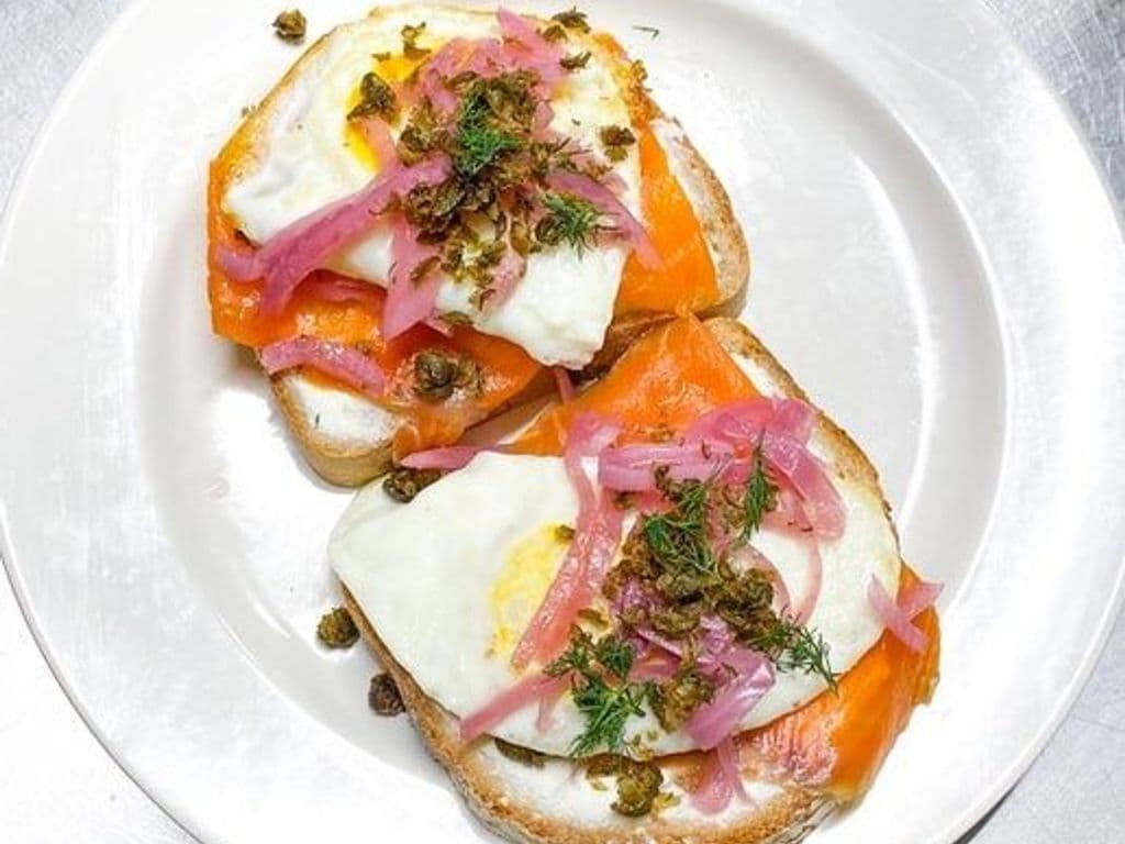 Smoked Salmon Toast