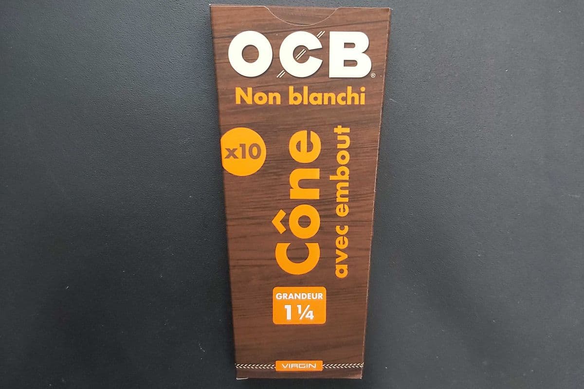 Nouveau! O C B NonBlanchi Cône Avec filtres (10x 1-1/4Size)