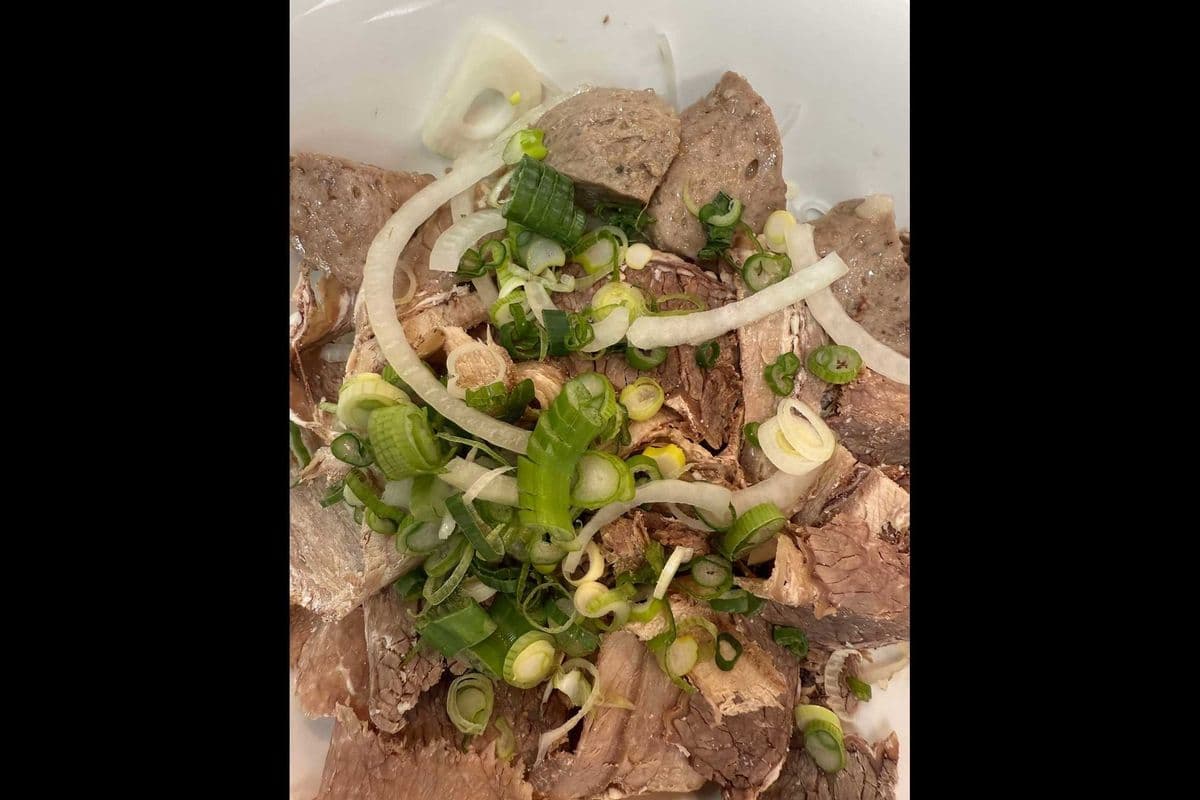 21. Brisket and Meat Balls Pho