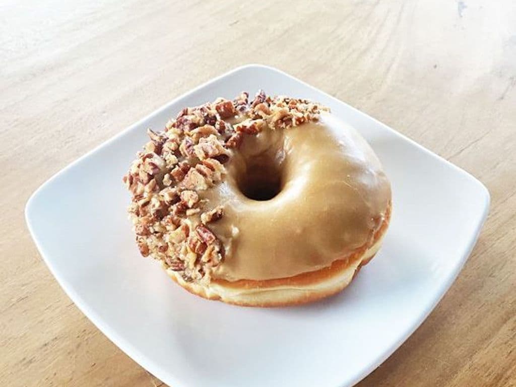 Salted Pecan Maple Donut