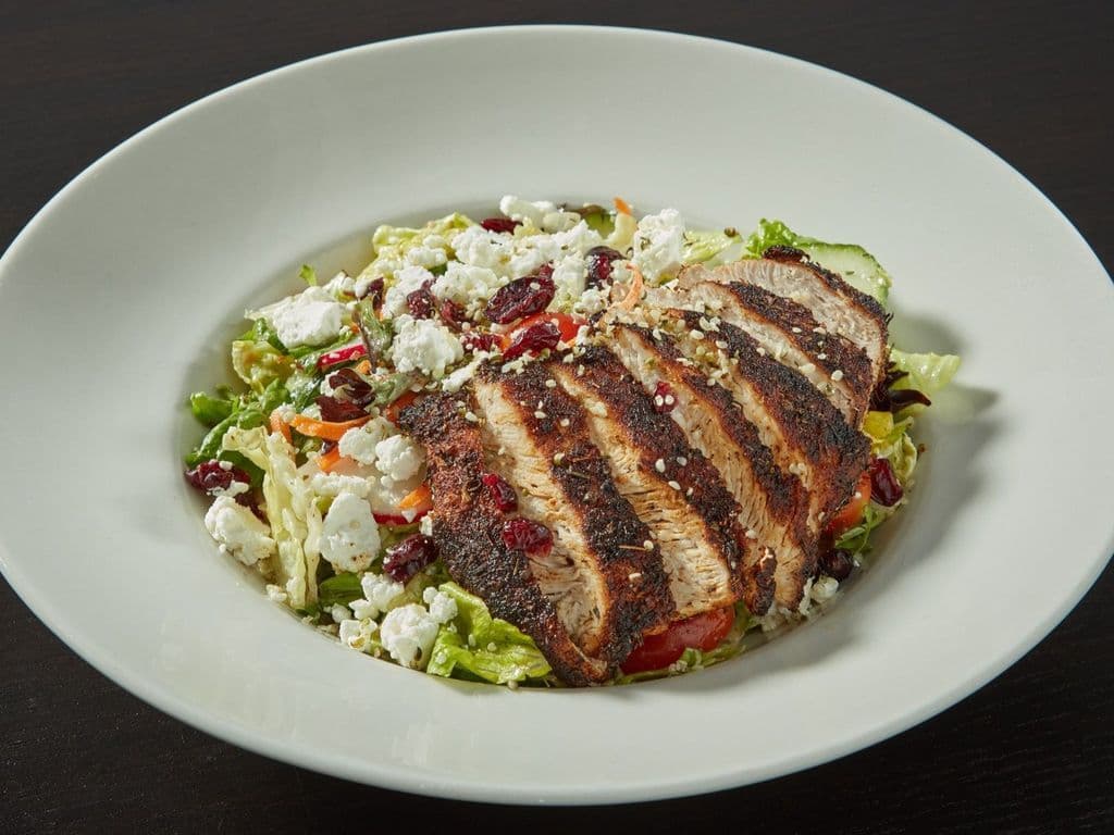 Blackened Chicken & Goat Cheese Salad