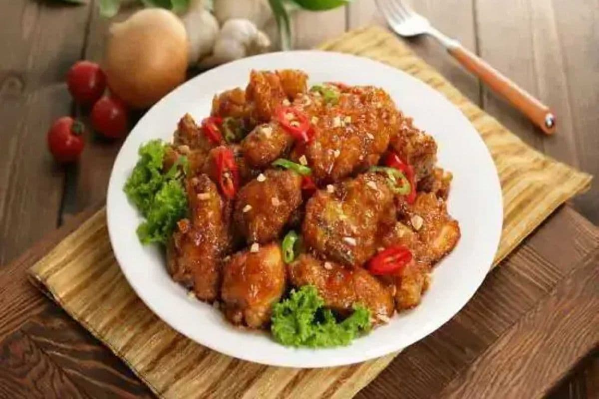 Poulet désossé à l'ail et au miel / Boneless Honey Garlic Chicken