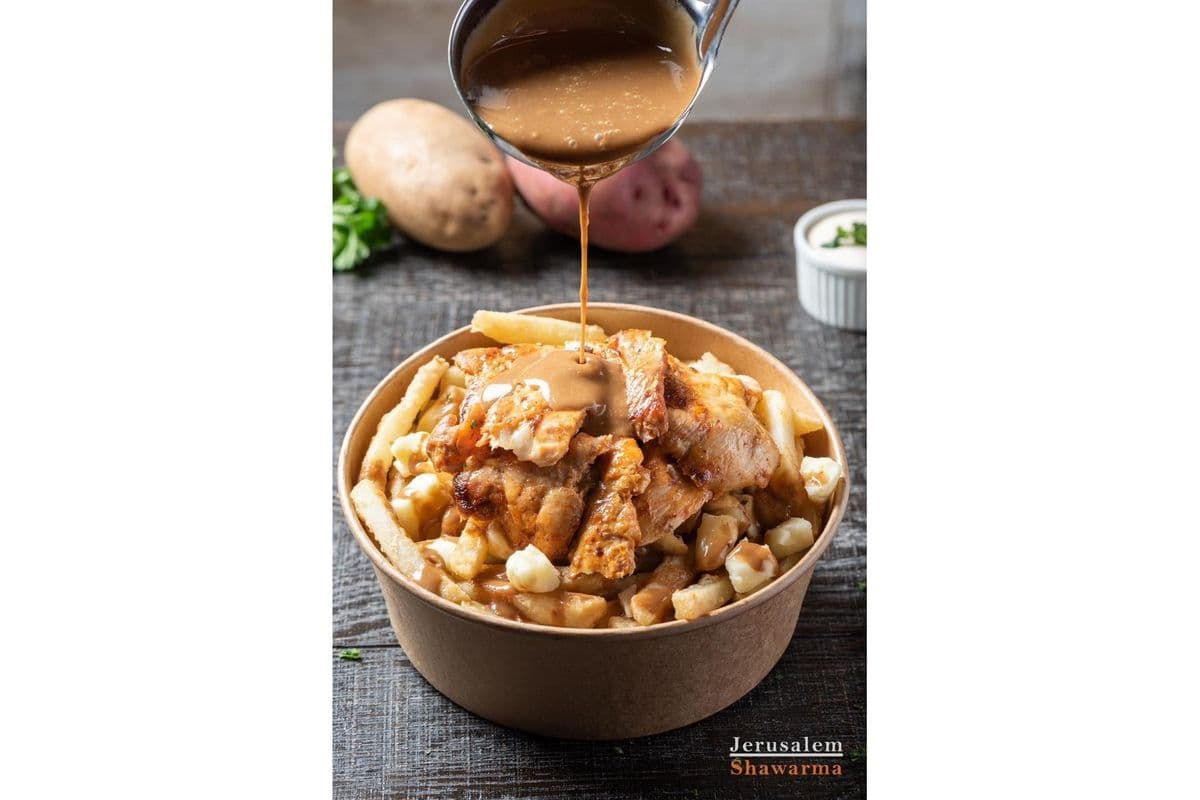 Chicken Shawarma Poutine
