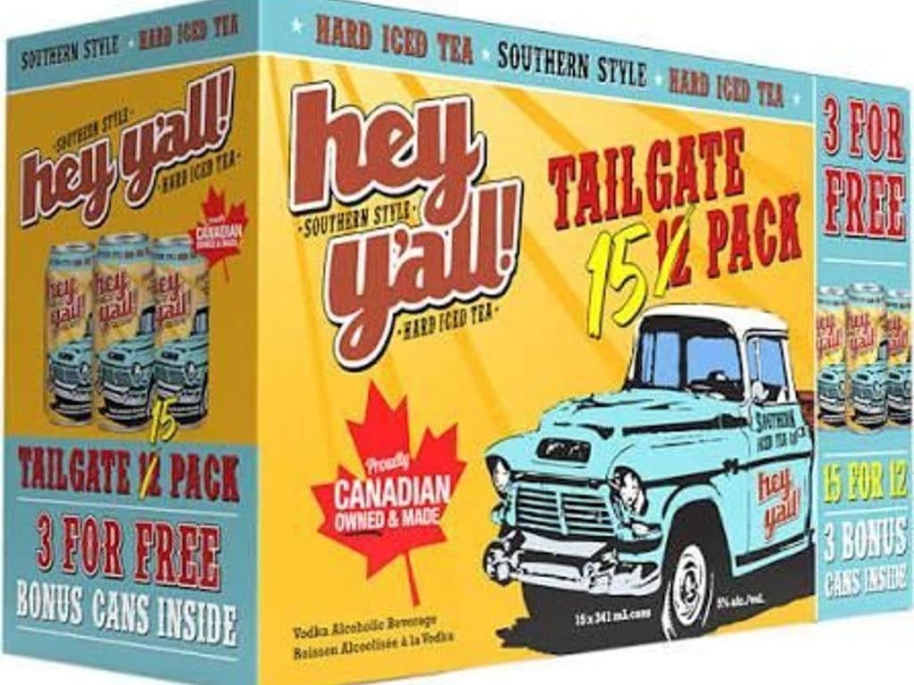 HEY Y'ALL Original TAILGATE, 12 x 341ml
