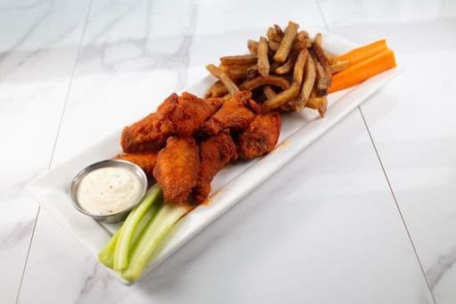 Wings and Fries Combo (1 lb)