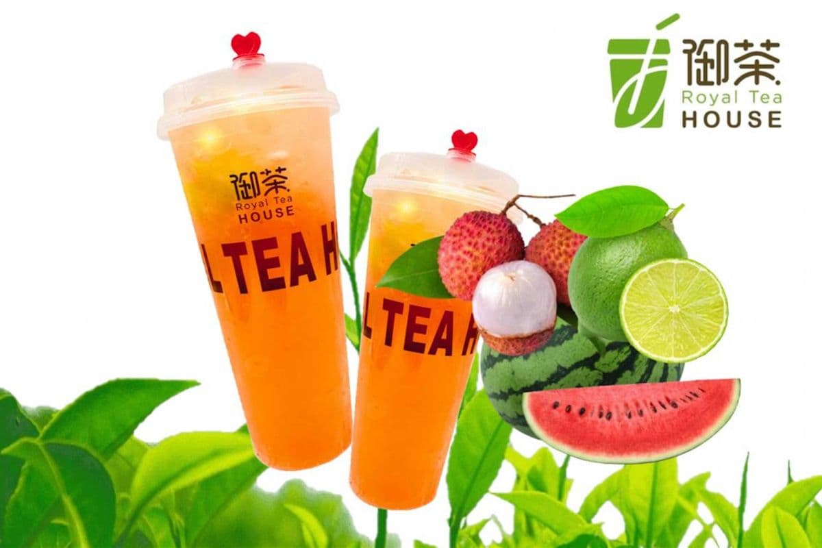 Fresh Watermelon Lychee Lemon Tea
