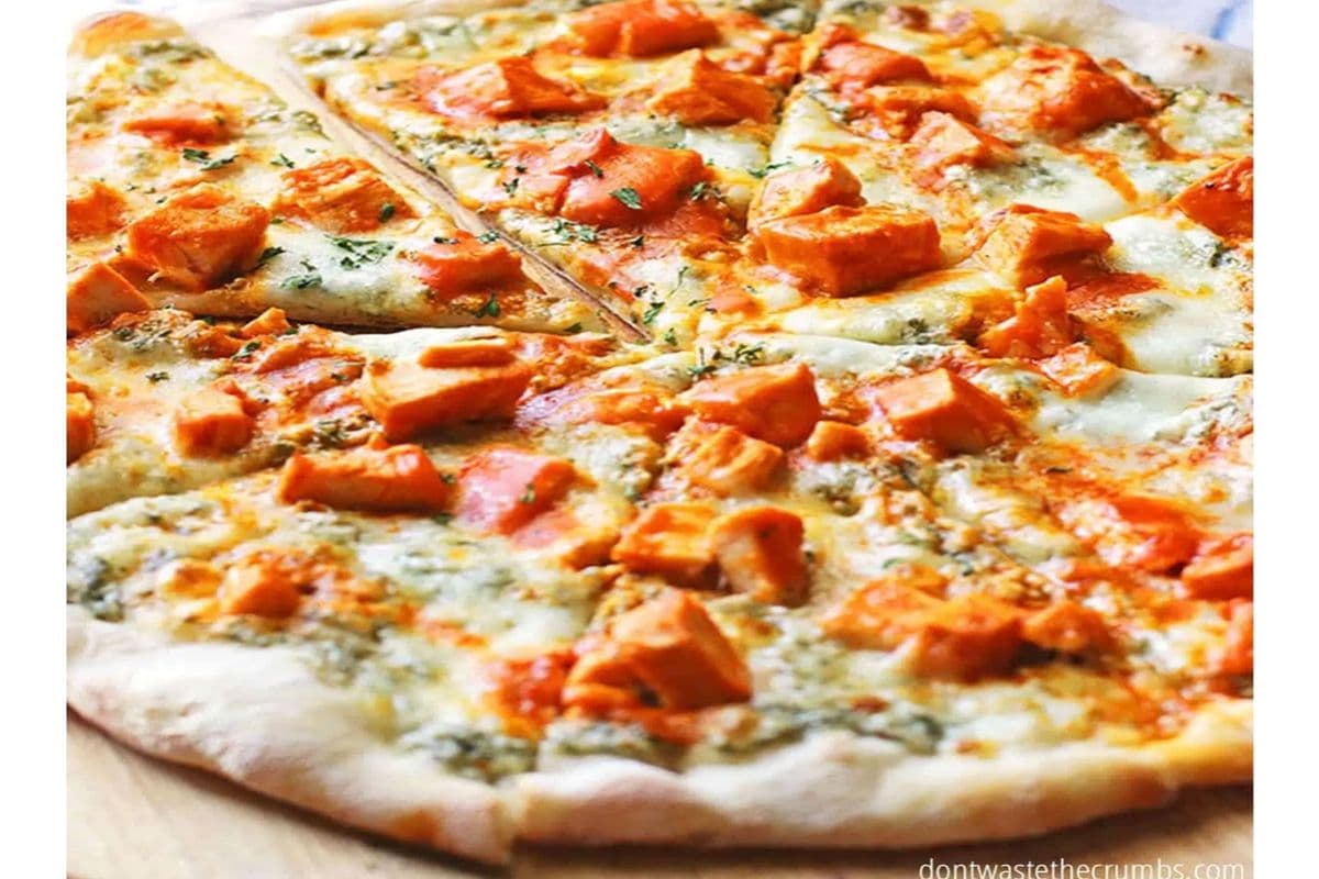 Party Platter Slab Buffalo Chicken Pizza