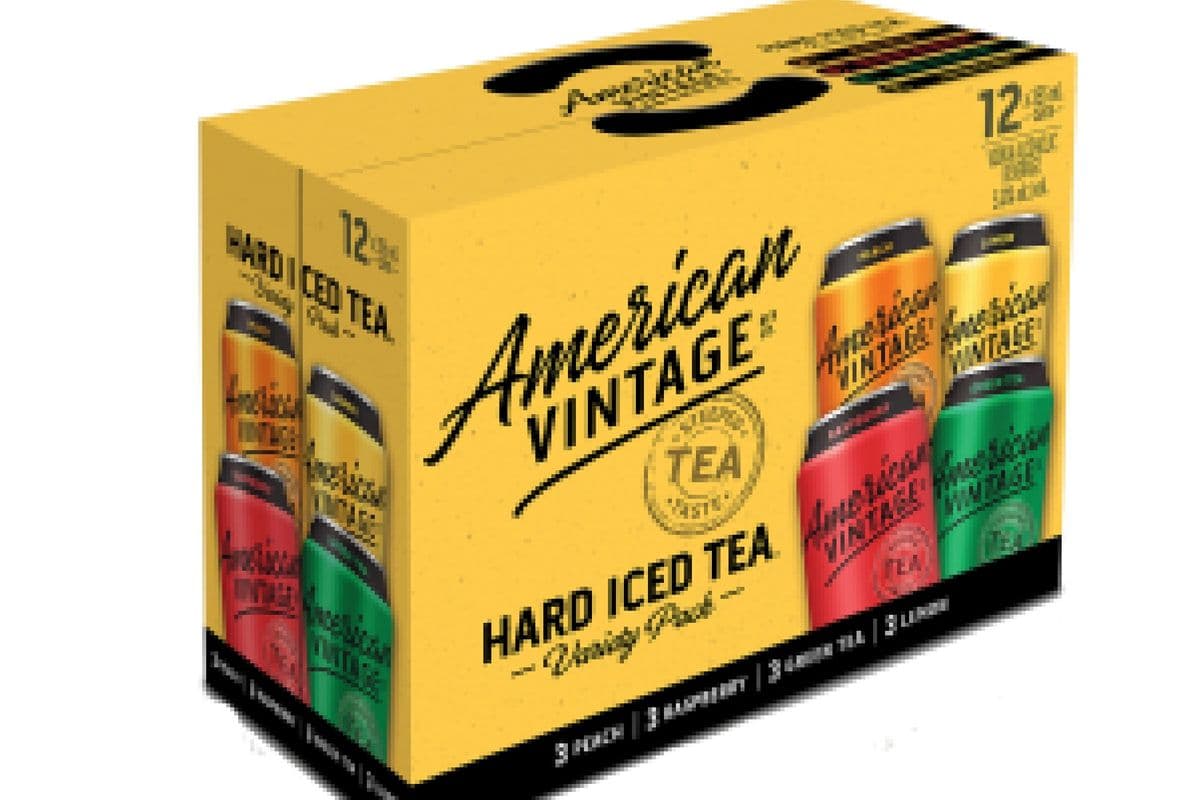 American Vintage Hard Ice tea mix (12 Cans) (12 x 355ml)